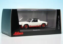Schuco VW-Porsche 914 Targa "Creamsicle" -Schuco 003701 Schuco VW Porsche 914 Targa Creamsicle z7