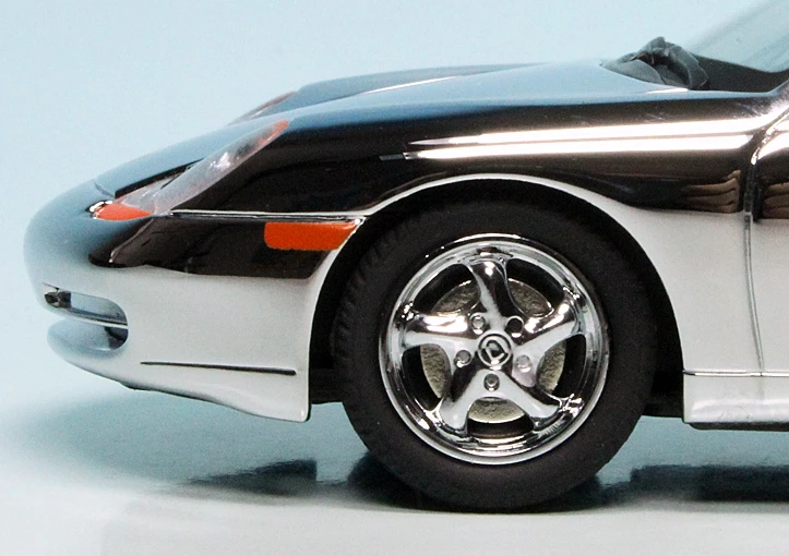 Schuco Porsche 911 Carrera Coupé (996/1) (1997) "Chromeline" 4 Schuco Porsche 911 Carrera Coupé (996/1) (1997) "Chromeline" – Bild 4