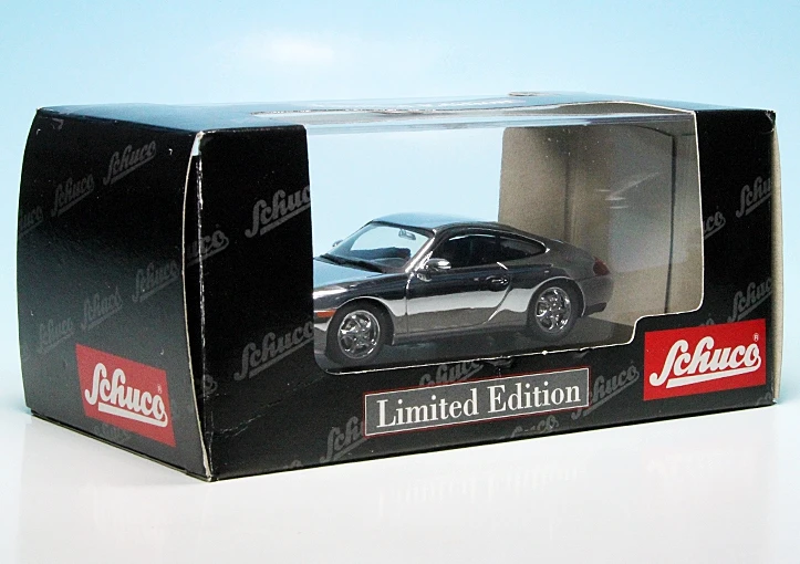 Schuco Porsche 911 Carrera Coupé (996/1) (1997) "Chromeline" 7 Schuco Porsche 911 Carrera Coupé (996/1) (1997) "Chromeline" – Bild 7