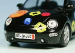 Schuco VW New Beetle (1997) Mit Raketenantrieb "Die Ludolfs" -Schuco 004541 Schuco VW New Beetle 1997 mit Raketenantrieb Die Ludolfs z3