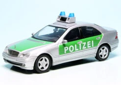 Schuco Mercedes Benz C-Klasse Avantgarde Limousine (W203) (2000) "Polizei"
