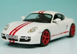 Schuco Porsche Cayman S (987c) (2005) -Schuco 004744 schuco porsche cayman s 987c 2005 2