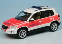 Schuco VW Tiguan Track & Field (2007) "Notarzt"