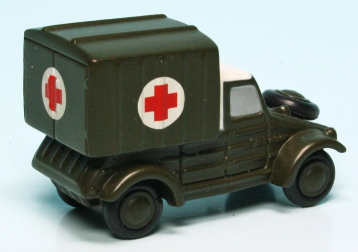 Schuco Piccolo VW Typ 82 Kübelwagen "Wehrmacht Heer / Rotes Kreuz" 2 Schuco Piccolo VW Typ 82 Kübelwagen "Wehrmacht Heer / Rotes Kreuz" – Bild 2