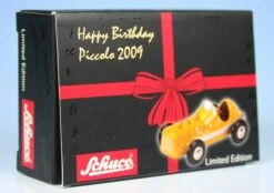 Schuco Piccolo Midget Rennwagen "Happy Birthday 2009" -Schuco 005492 Schuco Piccolo Midget Rennwagen Happy Birthday 2009 z5