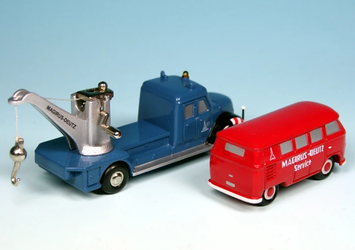 Schuco Piccolo Set "Magirus-Deutz Service" 2 Schuco Piccolo Set "Magirus-Deutz Service" – Bild 2