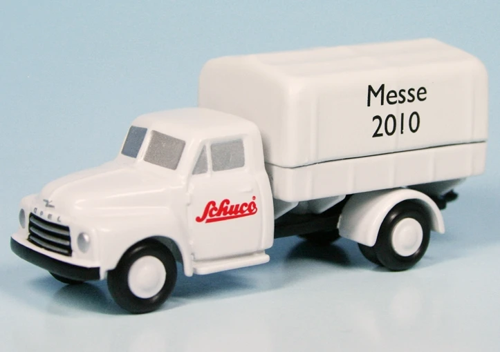 Schuco Piccolo Opel Blitz 1,75t Pritsche/Plane "Schuco Spielwarenmesse 2010" 1 Schuco Piccolo Opel Blitz 1,75t Pritsche/Plane "Schuco Spielwarenmesse 2010"