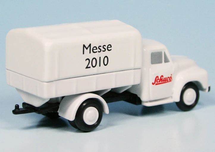 Schuco Piccolo Opel Blitz 1,75t Pritsche/Plane "Schuco Spielwarenmesse 2010" 2 Schuco Piccolo Opel Blitz 1,75t Pritsche/Plane "Schuco Spielwarenmesse 2010" – Bild 2