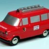 Schuco Piccolo Ford Transit Bus "Feuerwehr Nürnberg"