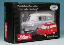Schuco Piccolo Ford Transit Bus "Feuerwehr Nürnberg" 9 Schuco Piccolo Ford Transit Bus "Feuerwehr Nürnberg" -Schuco 005951 Schuco Piccolo Ford Transit Bus mit Dachleiter Feuerwehr Nrnberg z5