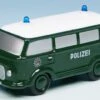 Schuco Piccolo Ford Taunus Transit FK 1000 Bus "Polizei Hamburg"