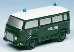 Schuco Piccolo Ford Taunus Transit FK 1000 Bus "Polizei Hamburg"