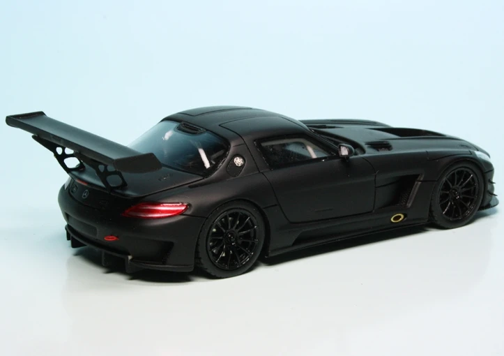 Schuco Mercedes Benz SLS AMG GT3 Coupé Rennwagen (C197) (2010) "Concept Black" 2 Schuco Mercedes Benz SLS AMG GT3 Coupé Rennwagen (C197) (2010) "Concept Black" – Bild 2