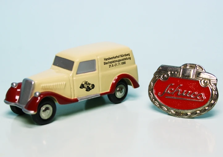 Schuco Piccolo Mercedes Benz 170V Kastenwagen "Handwerkerhof" 1 Schuco Piccolo Mercedes Benz 170V Kastenwagen "Handwerkerhof"