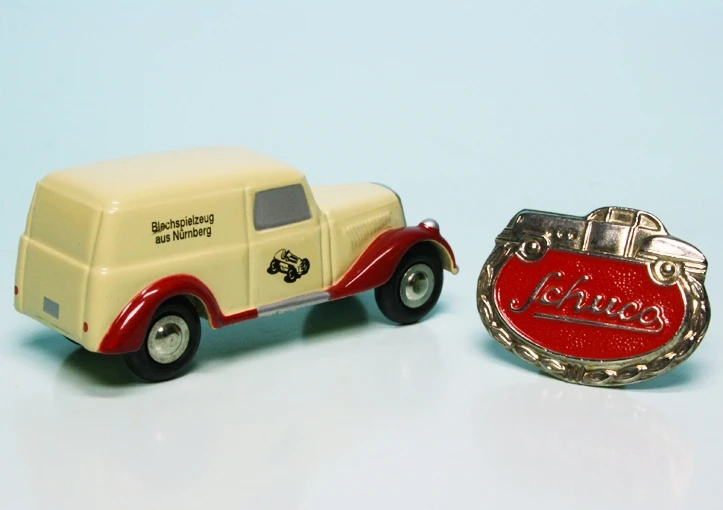 Schuco Piccolo Mercedes Benz 170V Kastenwagen "Handwerkerhof" 2 Schuco Piccolo Mercedes Benz 170V Kastenwagen "Handwerkerhof" – Bild 2