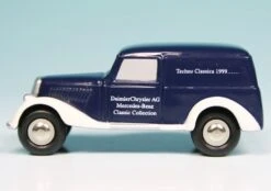 Schuco Piccolo Mercedes Benz 170V Kastenwagen "Mercedes Benz Techno Classica 1999" -Schuco 101031 Schuco Piccolo Mercedes Benz 170V Kastenwagen Mercedes Techno Classica 1999 z3