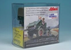 Schuco Piccolo Mercedes Benz Unimog U 401 "Agritechnica 2007" -Schuco 101069 Schuco Piccolo Mercedes Benz Unimog U 401 Agritechnica 2007 z4