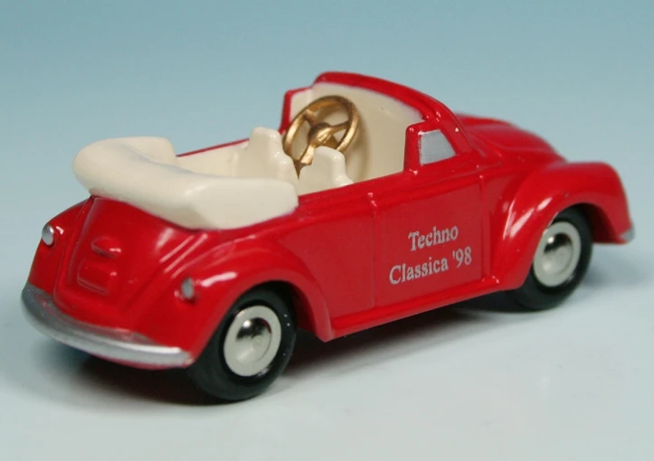 Schuco Piccolo VW Käfer Cabriolet "Volkswagen Techno Classica 1998" 2 Schuco Piccolo VW Käfer Cabriolet "Volkswagen Techno Classica 1998" – Bild 2