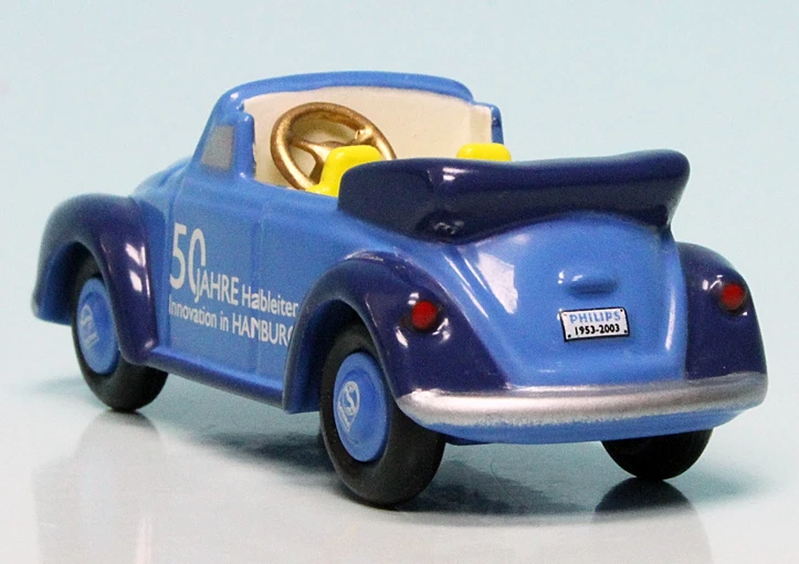 Schuco Piccolo VW Käfer Cabriolet "50 Jahre Philips Halbleiter" 5 Schuco Piccolo VW Käfer Cabriolet "50 Jahre Philips Halbleiter" – Bild 5