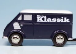 Schuco Piccolo DKW Schnellaster Kastenwagen Mit Bootsanhänger "Motor Klassik Techno Classica 2001" -Schuco 105007 Schuco Piccolo DKW Schnellaster Kastenwagen mit Bootsanhnger Motor Klassik Techno Cla z4