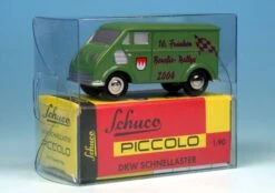 Schuco Piccolo DKW Schnellaster Kastenwagen "10. Franken-Benefiz-Rallye 2004" -Schuco 1050103 z35856825f3924c