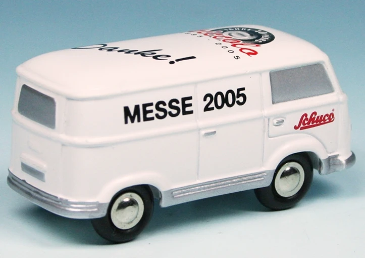 Schuco Piccolo Ford Taunus Transit FK 1000 Kastenwagen "Schuco Spielwarenmesse 2005" 2 Schuco Piccolo Ford Taunus Transit FK 1000 Kastenwagen "Schuco Spielwarenmesse 2005" – Bild 2