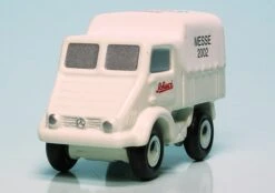 Schuco Piccolo Mercedes Benz Unimog U 401 "Schuco Spielwarenmesse 2002" -Schuco 160013 Schuco Piccolo Mercedes Benz Unimog U 401 Schuco Spielwarenmesse 2002 z3