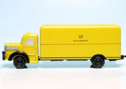 Schuco Piccolo Krupp Titan Koffer-Hängerzug "Deutsche Bundespost" -Schuco 160024 schuco piccolo krupp titan kofferhaengerzug deutsche bundespost 3