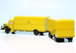 Schuco Piccolo Krupp Titan Koffer-Hängerzug "Deutsche Bundespost" -Schuco 160024 schuco piccolo krupp titan kofferhaengerzug deutsche bundespost 4