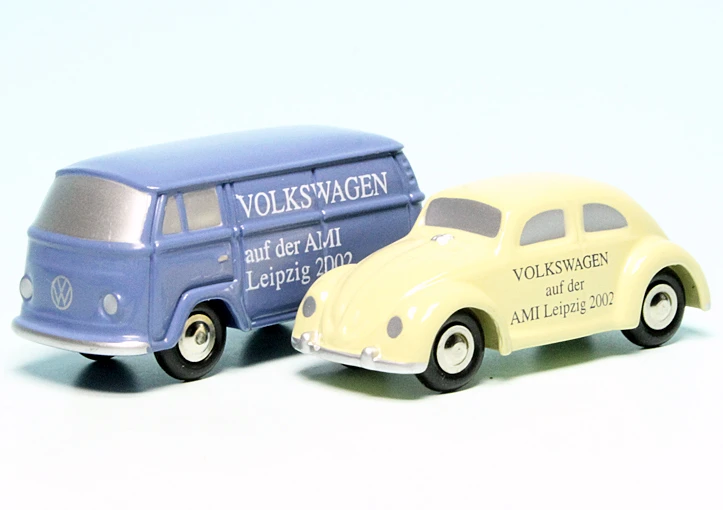 Schuco Piccolo Set "Volkswagen AMI Leipzig 2002" 1 Schuco Piccolo Set "Volkswagen AMI Leipzig 2002"