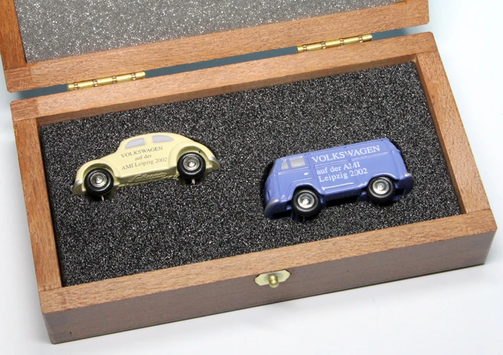 Schuco Piccolo Set "Volkswagen AMI Leipzig 2002" 5 Schuco Piccolo Set "Volkswagen AMI Leipzig 2002" – Bild 5