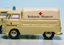 Schuco Piccolo Set "BRK Rotkreuz-Museum-Nürnberg 2003 / Wasserwacht Nürnberg" -Schuco 180067 Schuco Piccolo Set BRK Rotkreuz Museum Nrnberg 2003 Wasserwacht Nrnberg z5