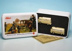 Schuco Piccolo Set "BRK Rotkreuz-Museum-Nürnberg 2003 / Wasserwacht Nürnberg" -Schuco 180067 Schuco Piccolo Set BRK Rotkreuz Museum Nrnberg 2003 Wasserwacht Nrnberg z6