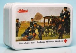 Schuco Piccolo Set "BRK Rotkreuz-Museum-Nürnberg 2003 / Wasserwacht Nürnberg" -Schuco 180067 Schuco Piccolo Set BRK Rotkreuz Museum Nrnberg 2003 Wasserwacht Nrnberg z7