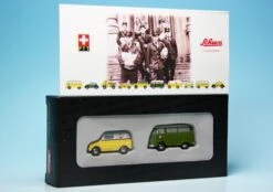 Schuco Piccolo Set "PTT - Schweizer Post III" -Schuco 180092 Schuco Piccolo Set PTT Schweizer Post III z6