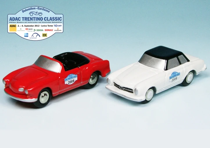 Schuco Piccolo Set "ADAC Trentino Classic 2008" 1 Schuco Piccolo Set "ADAC Trentino Classic 2008"