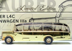 Schuco Saurer L4C Alpenwagen IIIa "Limited Gold Edition" -Schuco 450000025 schuco saurer l4c alpenwagen iiia limited gold edition 4