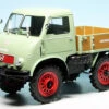 Schuco Mercedes Benz Unimog U 401 Mit Westfalia-Kabine Und Holzpritsche