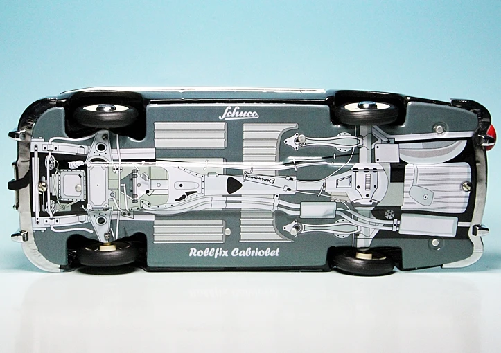 Schuco Rollfix 1085 Mercedes Benz 220SE Ponton Cabriolet (W128) 5 Schuco Rollfix 1085 Mercedes Benz 220SE Ponton Cabriolet (W128) – Bild 5