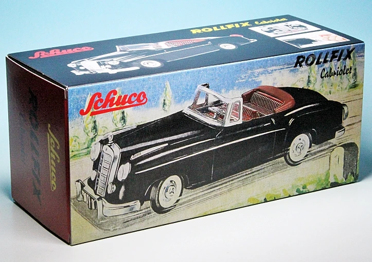 Schuco Rollfix 1085 Mercedes Benz 220SE Ponton Cabriolet (W128) 7 Schuco Rollfix 1085 Mercedes Benz 220SE Ponton Cabriolet (W128) – Bild 7