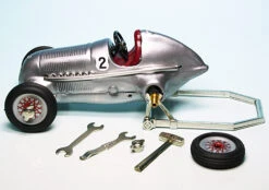 Schuco Mercedes Benz 1936 Rennwagen / Schuco Studio I 1050 Als Montagekasten -Schuco 450101900 schuco mercedes benz 1936 rennwagen schuco studio i 1050 als montagekasten 4