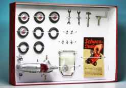 Schuco Mercedes Benz 1936 Rennwagen / Schuco Studio I 1050 Als Montagekasten -Schuco 450101900 schuco mercedes benz 1936 rennwagen schuco studio i 1050 als montagekasten 5