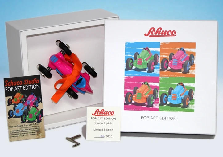 Schuco Mercedes Benz 1936 Rennwagen / Schuco Studio I 1050 "POP ART EDITION I" 6 Schuco Mercedes Benz 1936 Rennwagen / Schuco Studio I 1050 "POP ART EDITION I" – Bild 6
