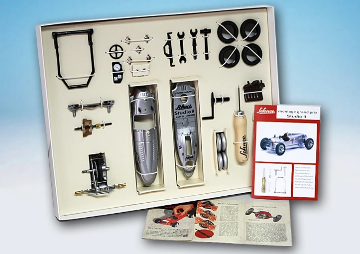 Schuco Auto Union Typ C Rennwagen / Schuco Studio II Montage-Grand-Prix 2 Schuco Auto Union Typ C Rennwagen / Schuco Studio II Montage-Grand-Prix – Bild 2