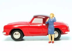 Schuco Piccolo Mercedes Benz 190SL "Rosemarie Nitribitt" -Schuco 450125200 schuco piccolo mercedes benz 190sl rosemarie nitribitt 3