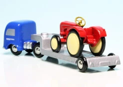Schuco Piccolo Mercedes Benz LP911 Tieflader-Sattelzug "Porsche Traktor Kundendienst" -Schuco 450128900 schuco piccolo mercedes benz lp911 tiefladersattelzug porsche traktor kundendienst 5
