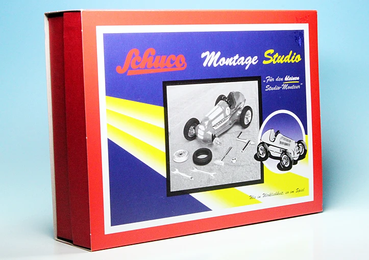 Schuco Mercedes Benz 1936 Rennwagen / Schuco Studio I 1050 Als Montagekasten 7 Schuco Mercedes Benz 1936 Rennwagen / Schuco Studio I 1050 Als Montagekasten – Bild 7