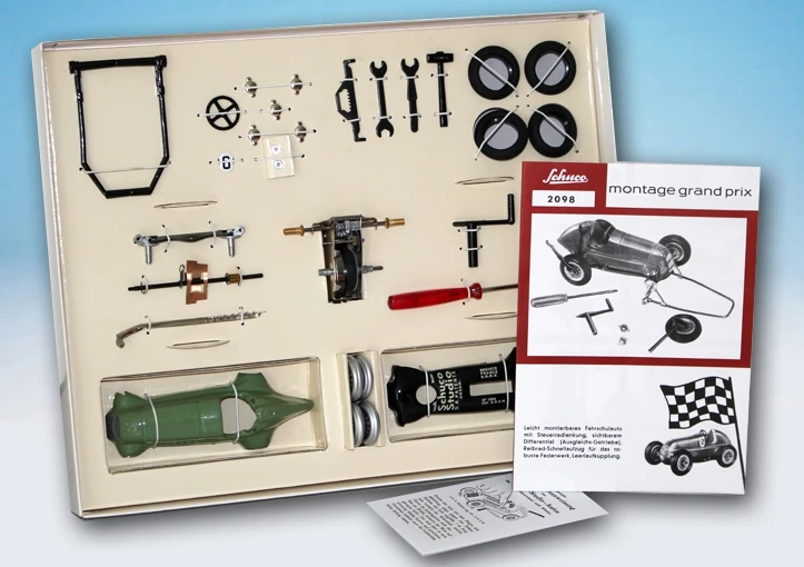 Schuco Mercedes Benz 1936 Rennwagen / Schuco Studio I 2098 Montage-Grand-Prix 6 Schuco Mercedes Benz 1936 Rennwagen / Schuco Studio I 2098 Montage-Grand-Prix – Bild 6