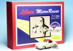 Schuco Microracer 1047 / Porsche 356 Coupé Als Montagekasten "manufactum"