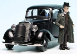 Schuco Mercedes Benz 170V Limousine Mit Holzvergaser "Schwarzmarkthändler" -Schuco 450242900 schuco mercedes benz 170v limousine mit holzvergaser schwarzmarkthaendler 2